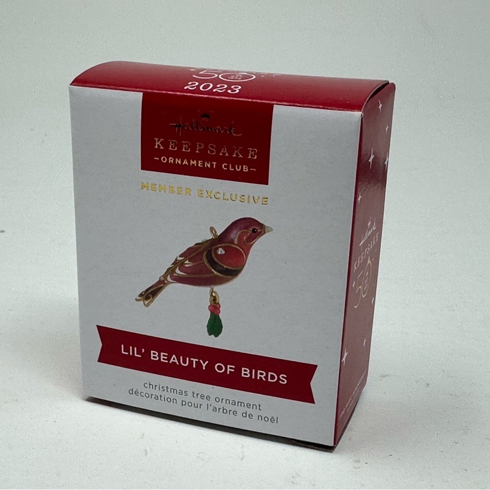 2023 Hallmark Keepsake Ornament Club 50th Anniversary Members Exclusive No Book - Picture 6 of 16